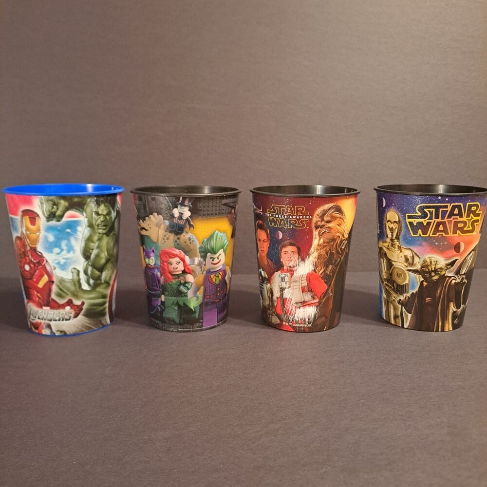 Star Wars Superhero Cups
